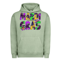 Pigment Oil Green mardi gras Urban Hoodie - JahusDesignShop