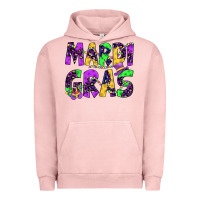 Pigment Salmon mardi gras Urban Hoodie - JahusDesignShop