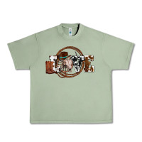 Oil Green western love for cowboys olivia Urban Heavy Tee - OliviaCreatesArt