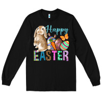 Black Easter Day With Truck Long Sleeve Tee - BundleAndBundleShop