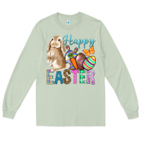 Matcha Easter Day With Truck Long Sleeve Tee - BundleAndBundleShop
