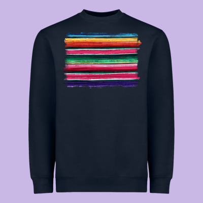 Serape Heavyweight Sweatshirt Designed By Barkaloodesign