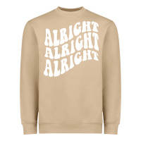 Mushroom alright alright alright Heavyweight Sweatshirt - ArtMosaic