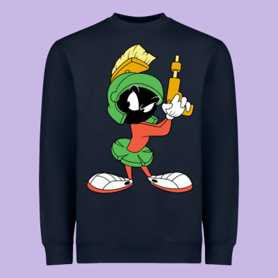Marvin The Martian Looney Heavyweight Sweatshirt Designed By Artmosaic