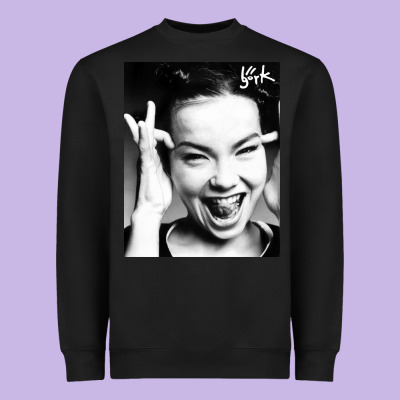 My Name Is Bjork [tw] Heavyweight Sweatshirt Designed By Artmosaic