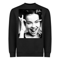 Black my name is bjork [tw] Heavyweight Sweatshirt - ArtMosaic