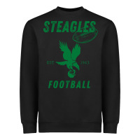 Black steagles football est 1943 phil phit combine team pullover hoodie Heavyweight Sweatshirt - ArtMosaic