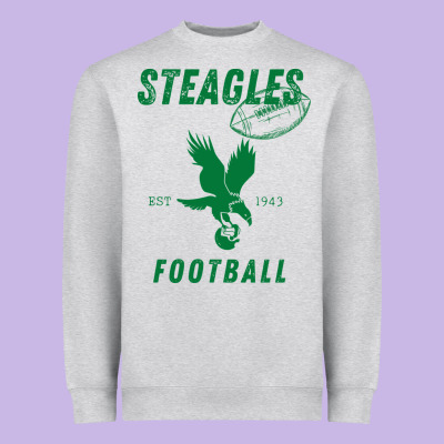 Steagles Football Est 1943 Phil Phit Combine Team Pullover Hoodie Heavyweight Sweatshirt Designed By Artmosaic