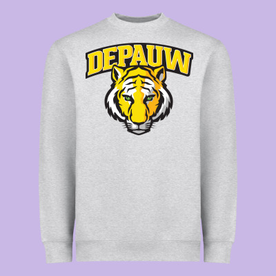 Depauw Clubs Heavyweight Sweatshirt Designed By Artmosaic
