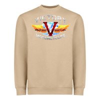 Mushroom Victory Motorcycles Heavyweight Sweatshirt - ArtMosaic