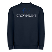 Navy Crownline Boats Heavyweight Sweatshirt - ArtMosaic