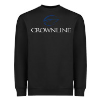 Black Crownline Boats Heavyweight Sweatshirt - ArtMosaic