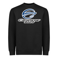 Black Crownline Boats Heavyweight Sweatshirt - ArtMosaic