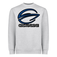 Heather Grey Crownline Boats Heavyweight Sweatshirt - ArtMosaic