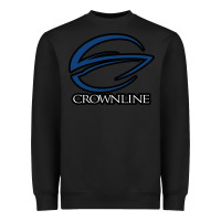 Black Crownline Boats Heavyweight Sweatshirt - ArtMosaic