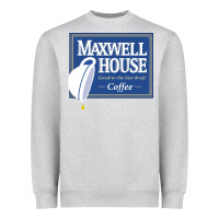 Heather Grey maxwell house Heavyweight Sweatshirt - ArtMosaic