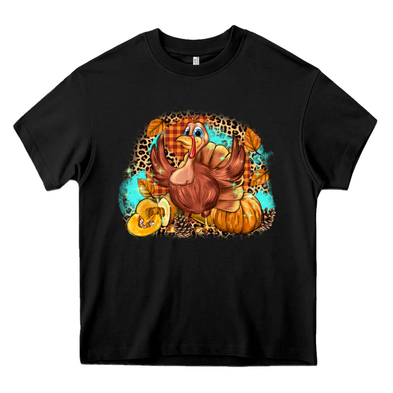 Turkey Pumpkins Heavy Core Tee by NancyCooperArtShop | Teevron