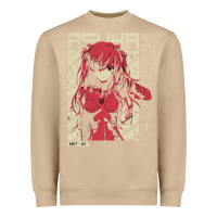 Mushroom asuka evangelion Heavyweight Sweatshirt - ArtMosaic