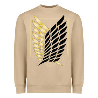 Mushroom Shingekis no kyojinn Heavyweight Sweatshirt - ArtMosaic
