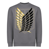Storm Shingekis no kyojinn Heavyweight Sweatshirt - ArtMosaic