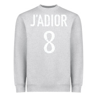 Heather Grey j’adior 8 Heavyweight Sweatshirt - ArtMosaic