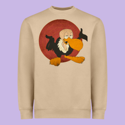 Beaky Buzzard 1 Heavyweight Sweatshirt Designed By Artmosaic