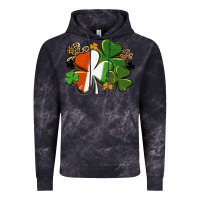 Cloud Black Irish flag shamrock St. Patricks Day Vintage Hoodie - FaDigitalArtStudio