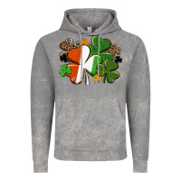 Cloud Rock Irish flag shamrock St. Patricks Day Vintage Hoodie - FaDigitalArtStudio