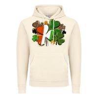 Vintage Artic Irish flag shamrock St. Patricks Day Vintage Hoodie - FaDigitalArtStudio