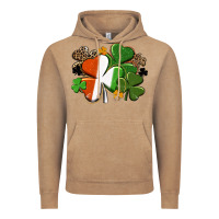 Vintage Coffee Irish flag shamrock St. Patricks Day Vintage Hoodie - FaDigitalArtStudio