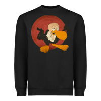 Black beaky buzzard 1 Heavyweight Sweatshirt - ArtMosaic
