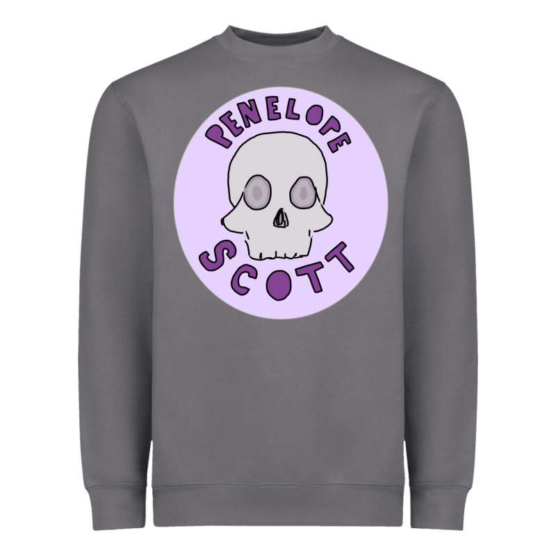 Penelope Scott Skeleton Heavyweight Sweatshirt by ArtMosaic | Teevron