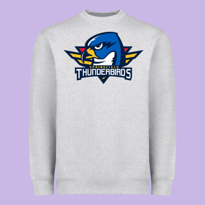 Springfield Thunderbirds Heavyweight Sweatshirt Designed By Artmosaic