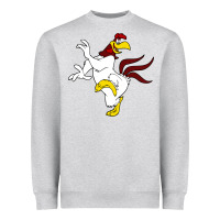 Heather Grey foghorn leghorn looney Heavyweight Sweatshirt - ArtMosaic