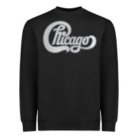Black Chicago Transit Authority Heavyweight Sweatshirt - ArtMosaic