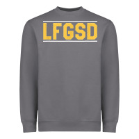 Exclusive Brown Lfgsd Official Fun Design T Shirt Heavyweight Sweatshirt | Teevron