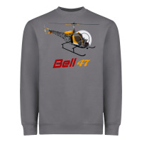 Storm bell 47 helicopter Heavyweight Sweatshirt - ArtMosaic