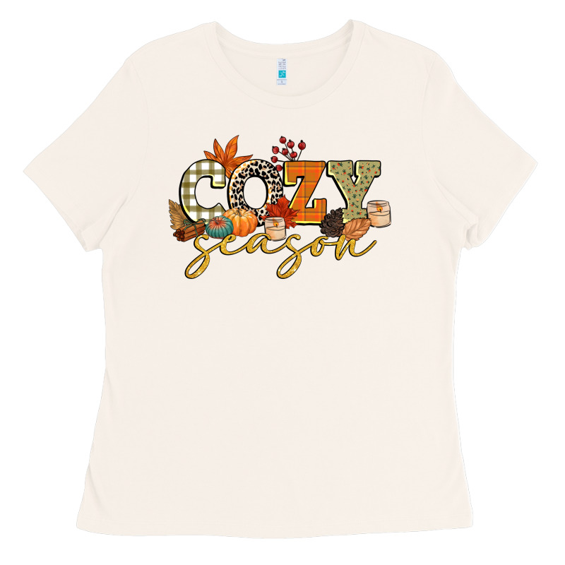 Cozy Season Ladies Tee by CowGirlArtShop | Teevron