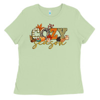 Matcha cozy season Ladies Tee - CowGirlArtShop