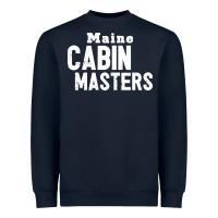 Navy maine cabin masters Heavyweight Sweatshirt - ArtMosaic