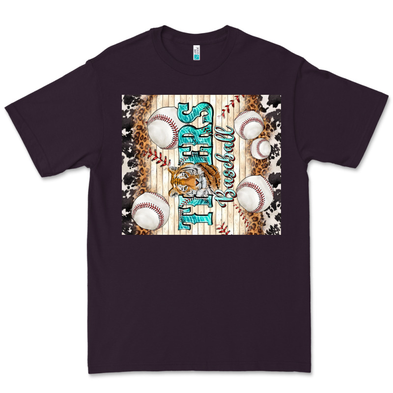 Tigers Baseball With Tiger Premium Tee by TumblerDesignByShophia | Teevron