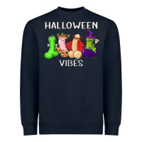 Navy halloween vibes dick tie dye hippie retro lazy costume Heavyweight Sweatshirt - ArtMosaic