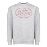 Heather Grey pepper Heavyweight Sweatshirt - ArtMosaic