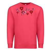 Cardinal love and  love balloons Premium Sweatshirt - AdoDesignShop
