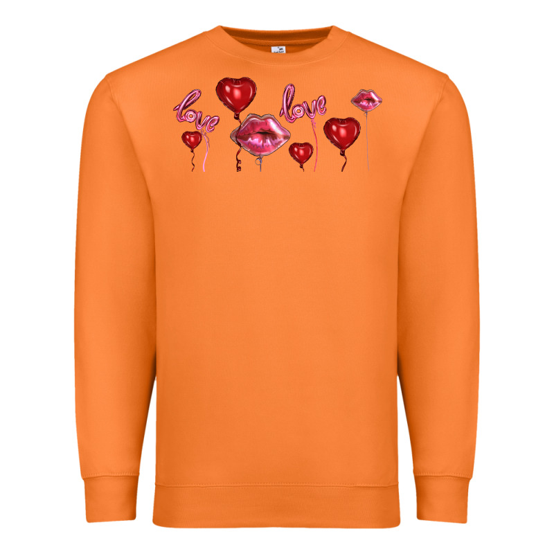 Love And  Love Balloons Premium Sweatshirt by AdoDesignShop | Teevron