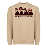 Mushroom sure i'm a marxist Heavyweight Sweatshirt - ArtMosaic