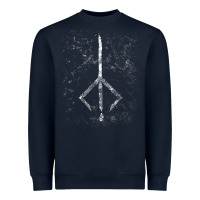 Navy Graphic Picture Bloodborne Day Gift Heavyweight Sweatshirt - ArtMosaic