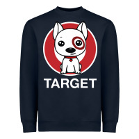 Navy target team member Heavyweight Sweatshirt - ArtMosaic