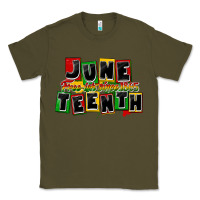 Army Green juneteenth freeish since 1865 Classic Tee - CowGirlArtShop