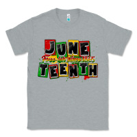 Heather Grey juneteenth freeish since 1865 Classic Tee - CowGirlArtShop